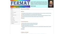 Desktop Screenshot of e-fermat.org